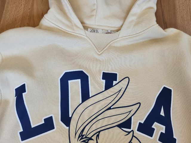 Vestido felpa zara, 7- 8 años