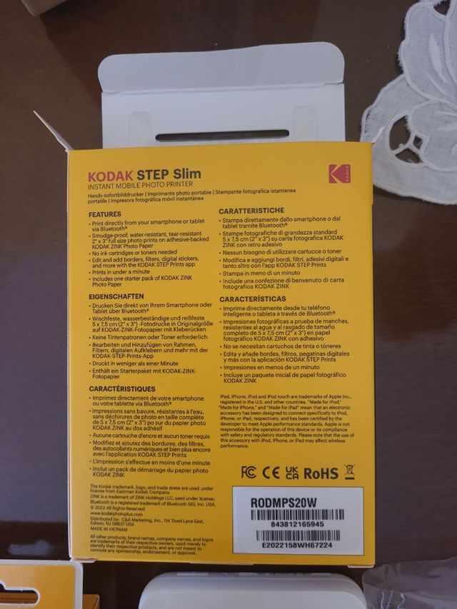 Stampante Kodak  Mulino Bianco