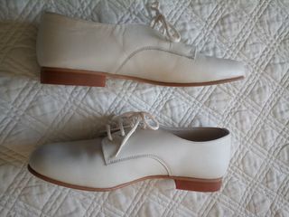 Zapatos Comunión niño marfil 
