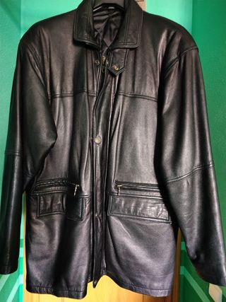 Chaquetón piel hombre