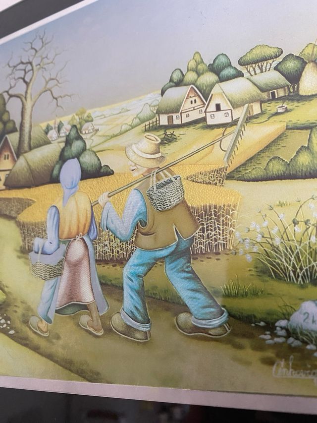 Set 3 quadretti incisi