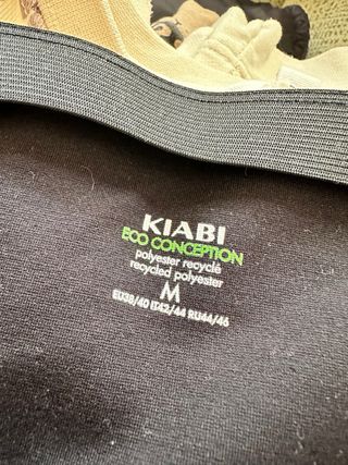 Falda elástica negra Kiabi