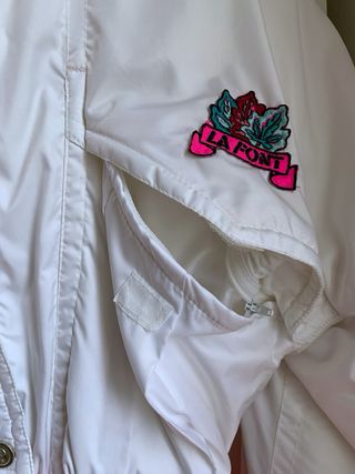 Tuta sci neve VINTAGE anni 80 90 bianca fucsia