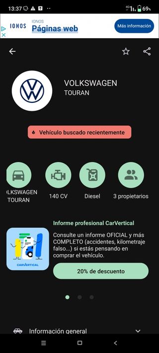 Volkswagen Touran 2008