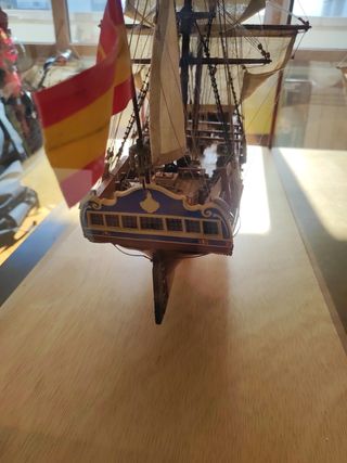 Maqueta barco La Candelaria