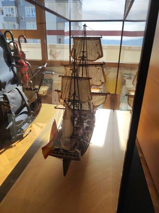 Maqueta barco La Candelaria