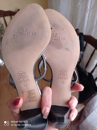 Sandalias con tacón