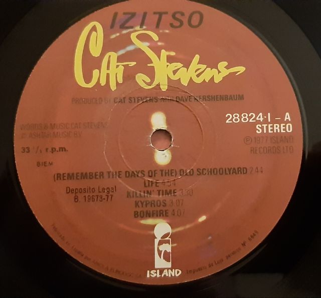 Vinilo Cat Stevens 1977