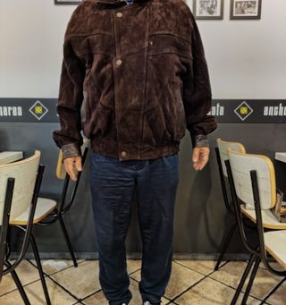 Cazadora Nobuc hombre 

