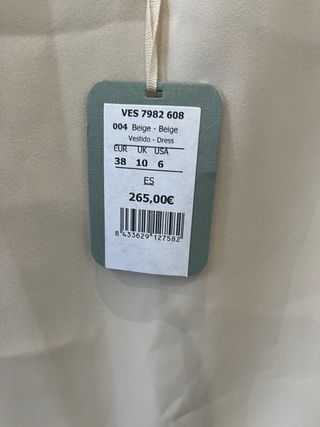 Vestido fiesta SIN ESTRENAR. HOSS INTROPIA