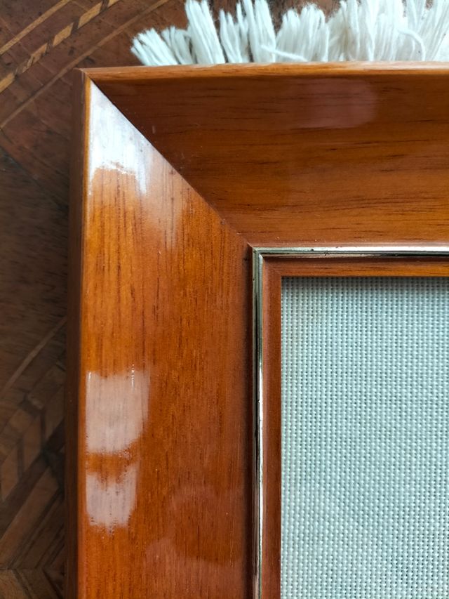 Quadro vintage Foglia Oro 23 Kt - "Patriarca"