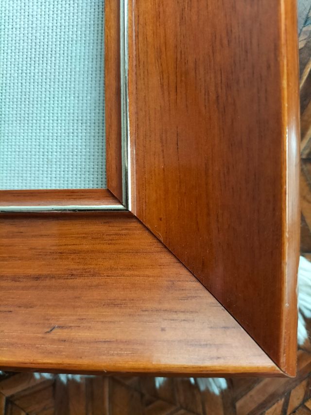 Quadro vintage Foglia Oro 23 Kt - "Patriarca"