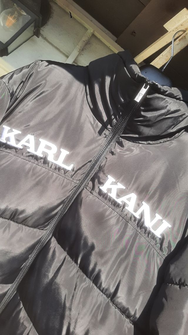 Piumino nero Karl Kani