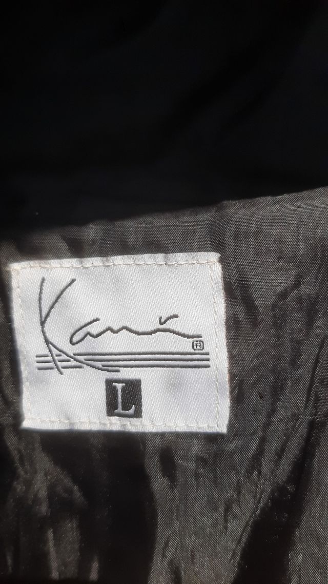 Piumino nero Karl Kani