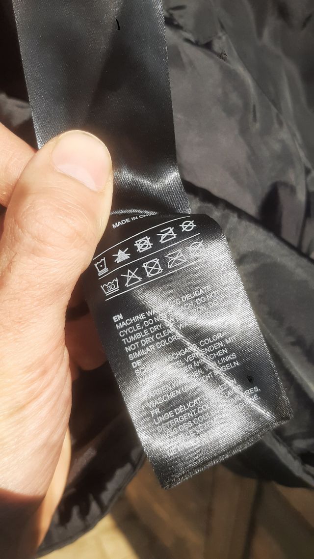 Piumino nero Karl Kani