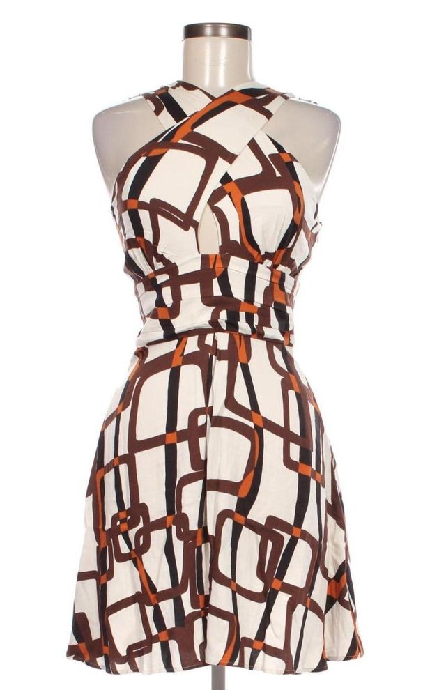 Abito con incrocio fantasia SISLEY nuovo