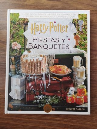 Libro Harry Potter fiestas y banquetes