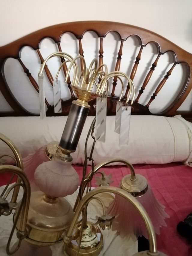 Lampara techo antigua