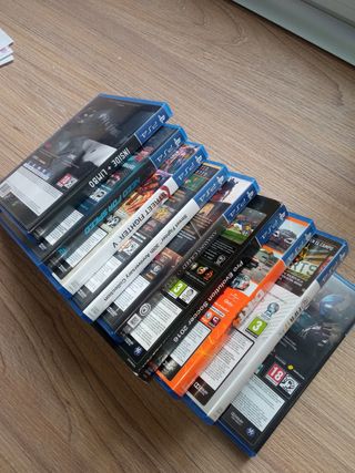 Lote juegos ps4