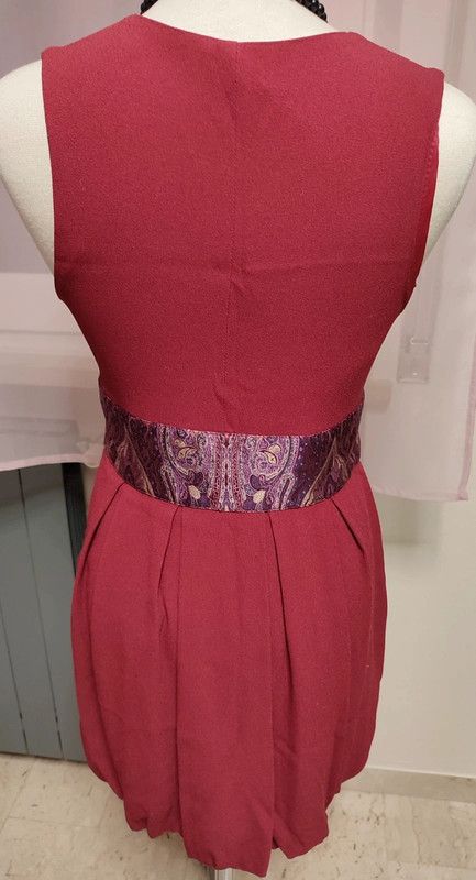 Abito ROCCO BAROCCO color borgogna