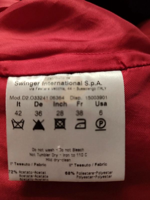 Abito ROCCO BAROCCO color borgogna