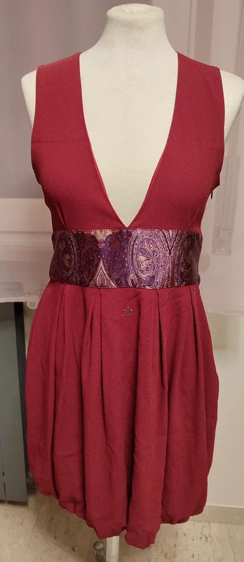 Abito ROCCO BAROCCO color borgogna