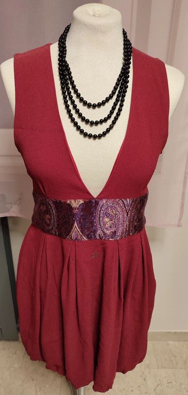 Abito ROCCO BAROCCO color borgogna