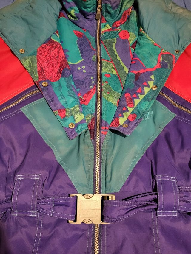 Tuta da sci donna vintage Big river collection