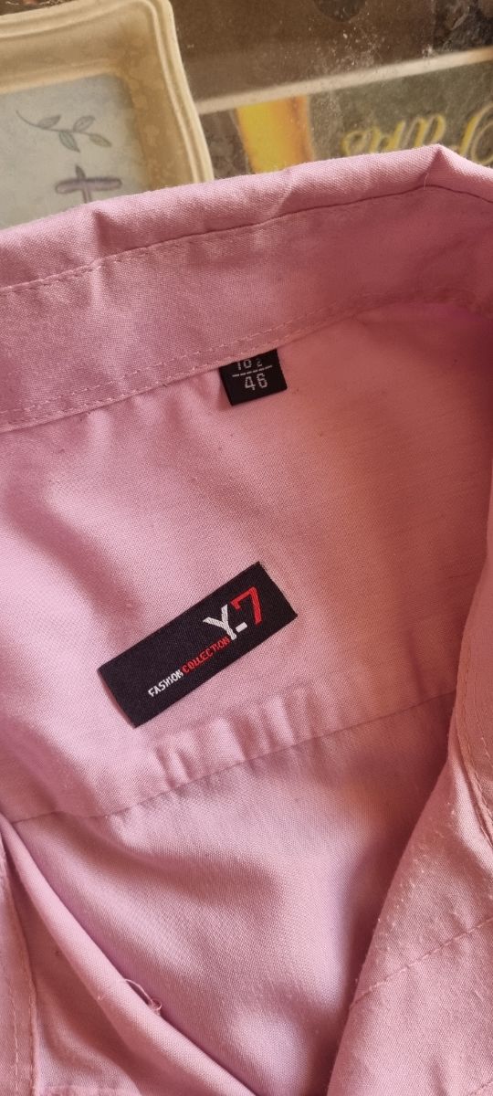 Camicia uomo rosa xxl
