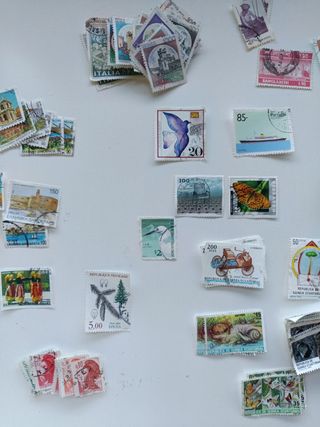 Sellos extranjeros variados