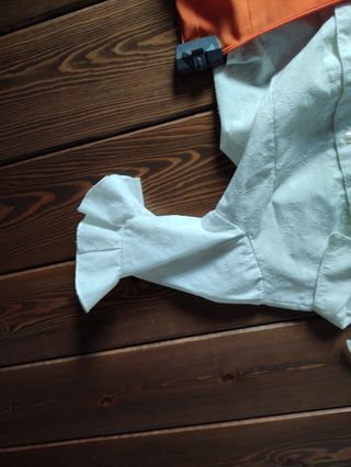 Traje de flamenca infantil con complementos