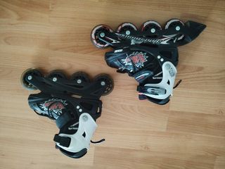 Patines bladerunner niños, protecciónes..