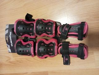 Patines bladerunner niños, protecciónes..