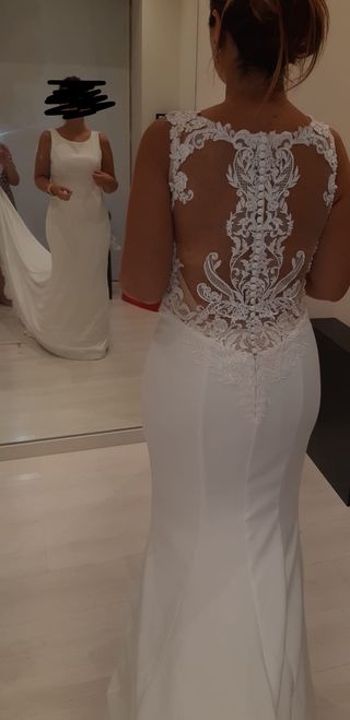 Vestido de novia Rosa Clará