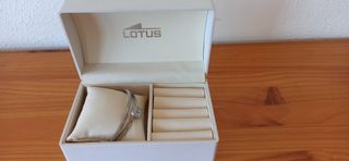 Pulsera doble acero Lotus, joyero regalo