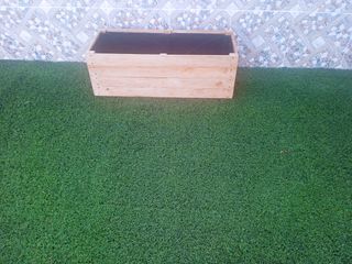 Jardinera de madera para exterior