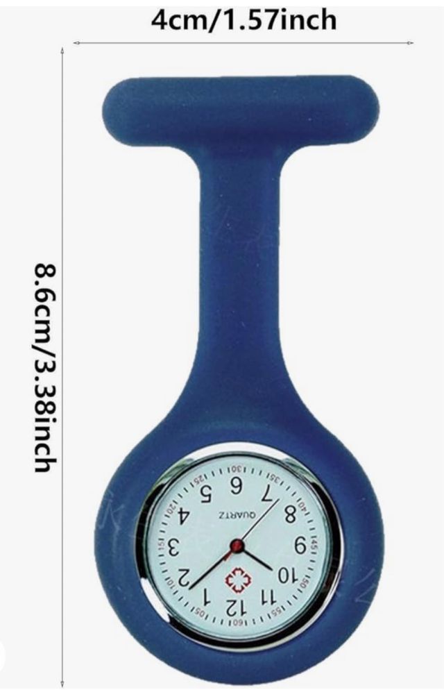 Reloj clinico de Silicona. medico enfermera fisio