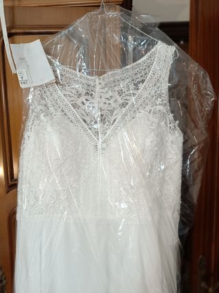 Vestido de novia Curvy talla grande 54