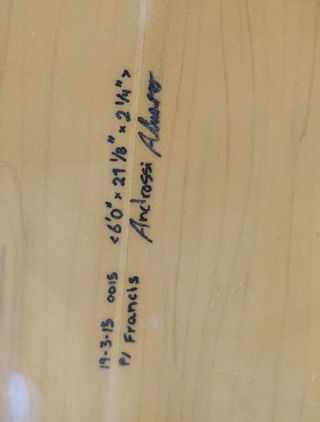 tabla de Surf Fish madera