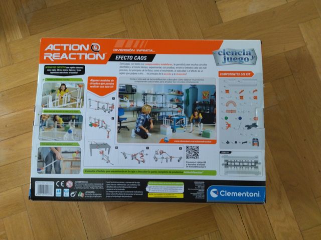 Action & reaction. Efecto caos. ciencia y juego
