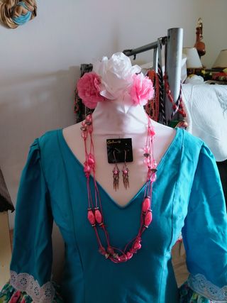 Traje flamenca gitana sevillana t.38