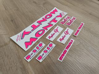 Pegatinas Monty B219 rosas