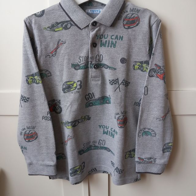 Polo mayoral para niño