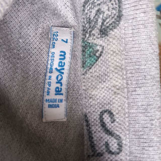 Polo mayoral para niño