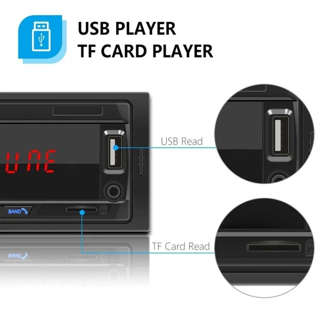 Auto radio COCHE MP3 AUX USB NUEVA FUENGIROLA 