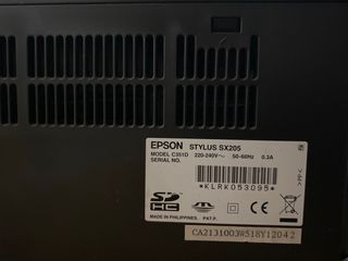 Impresora Epson SX205 escanner