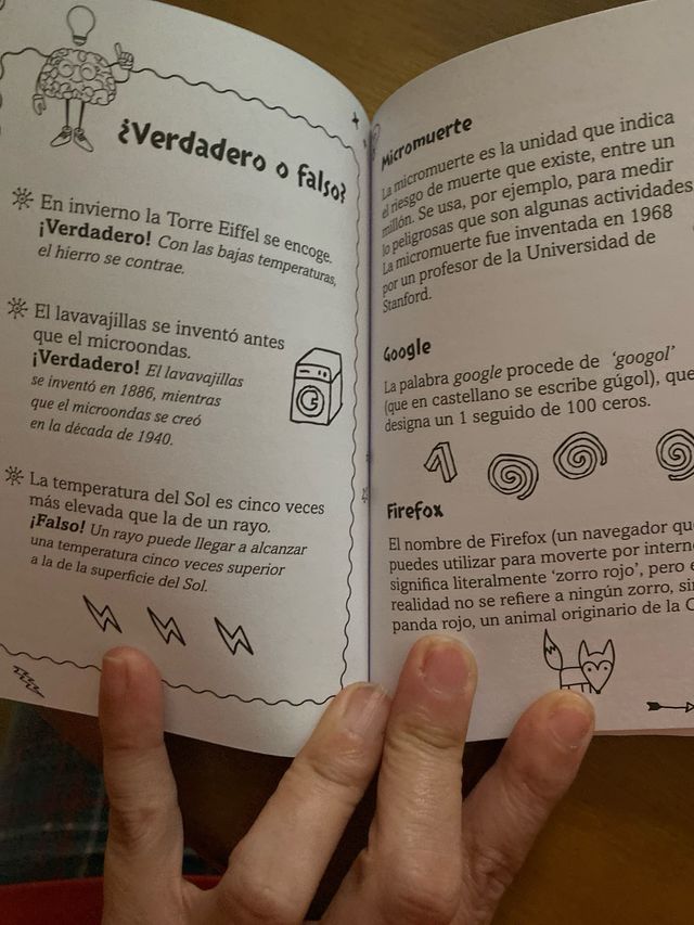 libro curiosidades para niños 