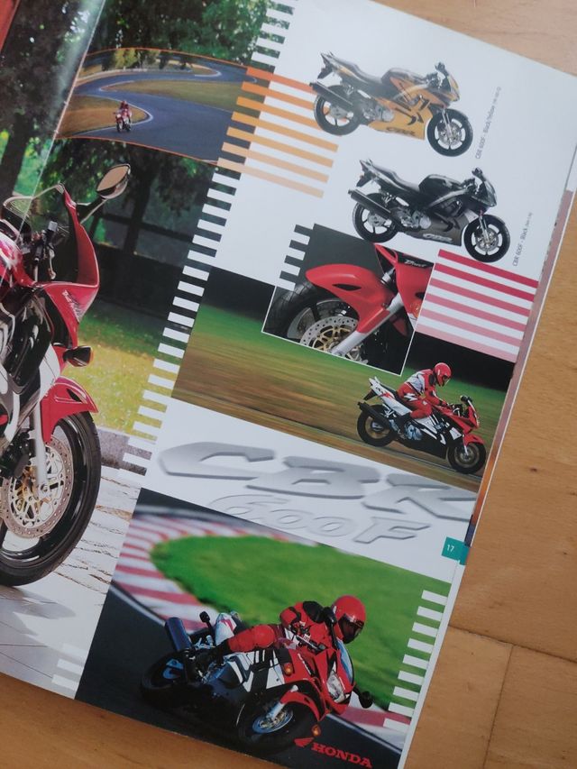 Catálogo Honda Motos 1997