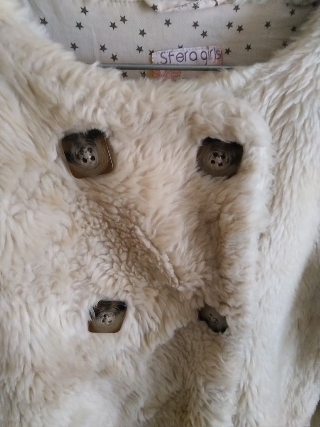 Abrigo peluche