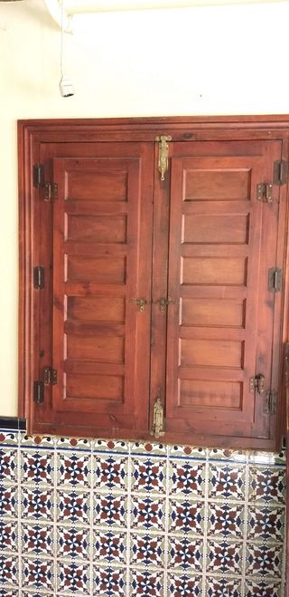 lote 4 Ventanas madera rústicas